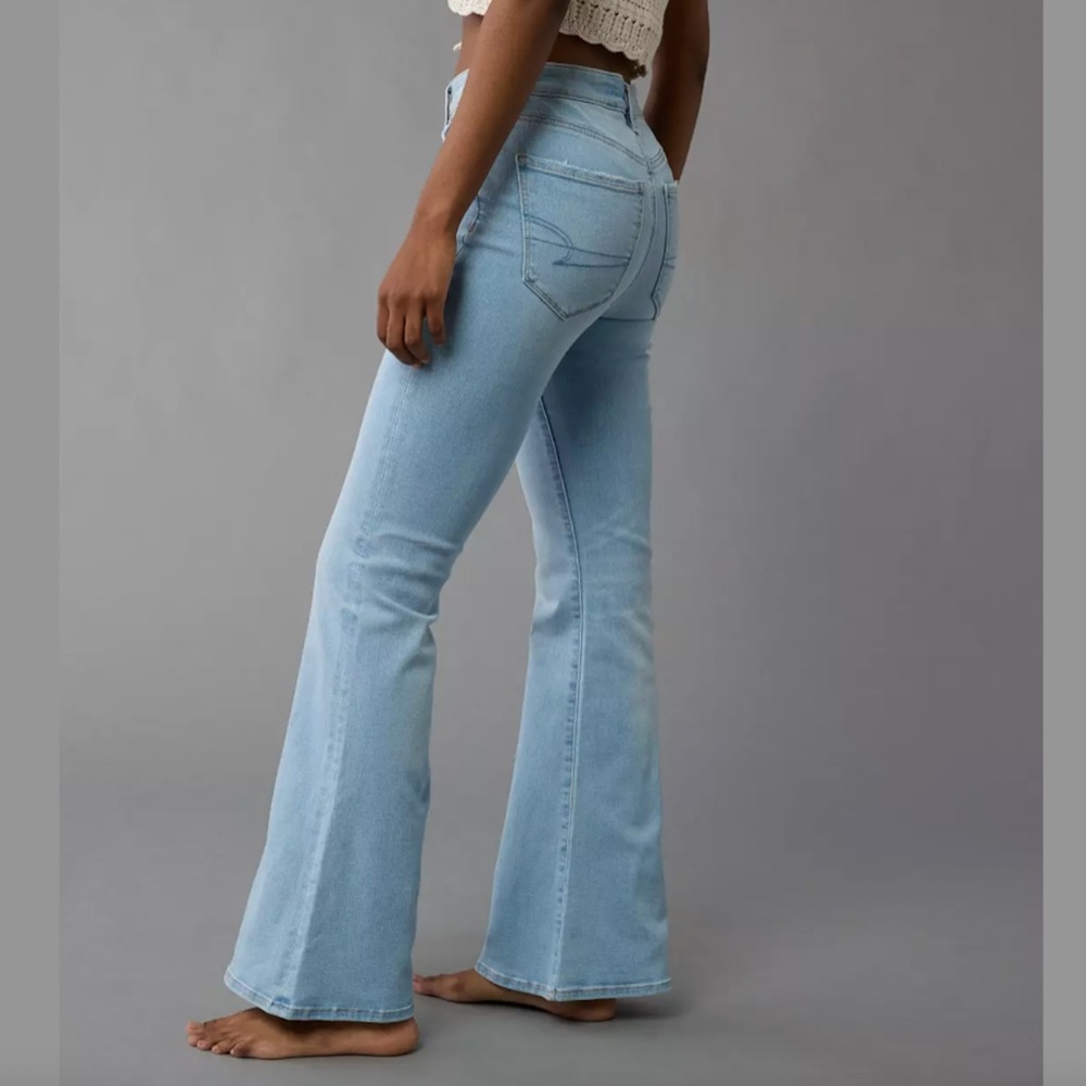 American Eagle stretch flare jeans 00